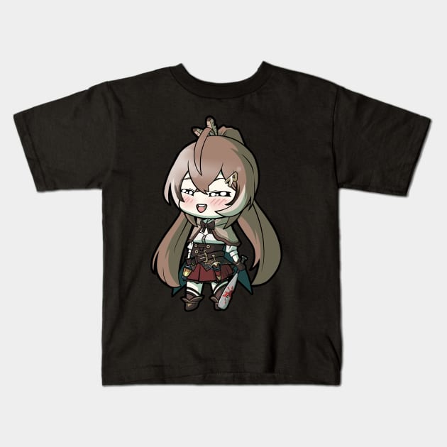 Chibi Nanashi Mumei - Hololive Kids T-Shirt by MangaXai